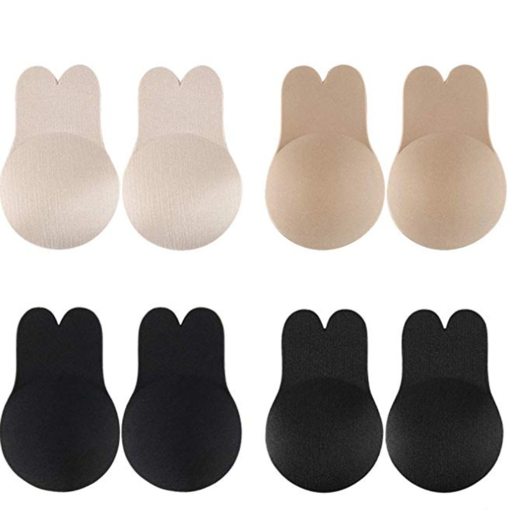 4 Pairs Adhesive Bra, Women Sticky Backless Pastie